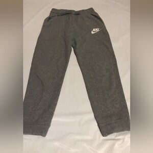 YM Nike Charcoal Joggers